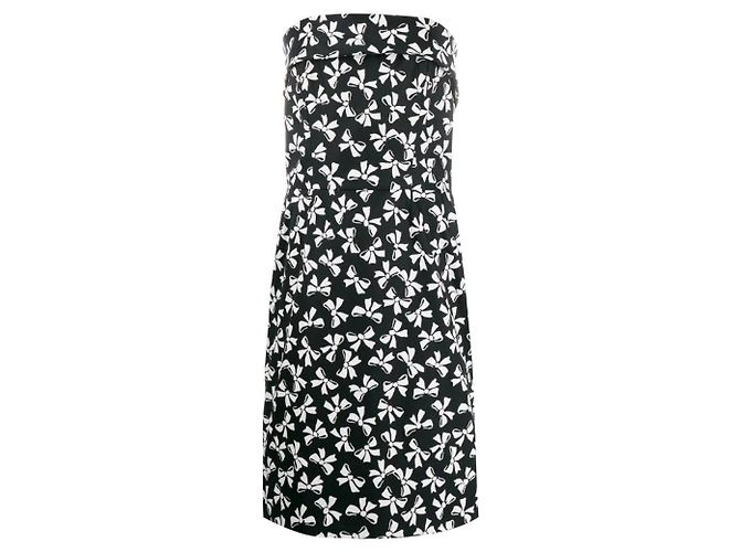 Vestido Yves Saint Laurent de los 80 Negro