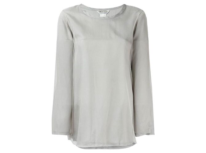 Comme Des Garcons Comme des Garçons 90s Bluse Grau