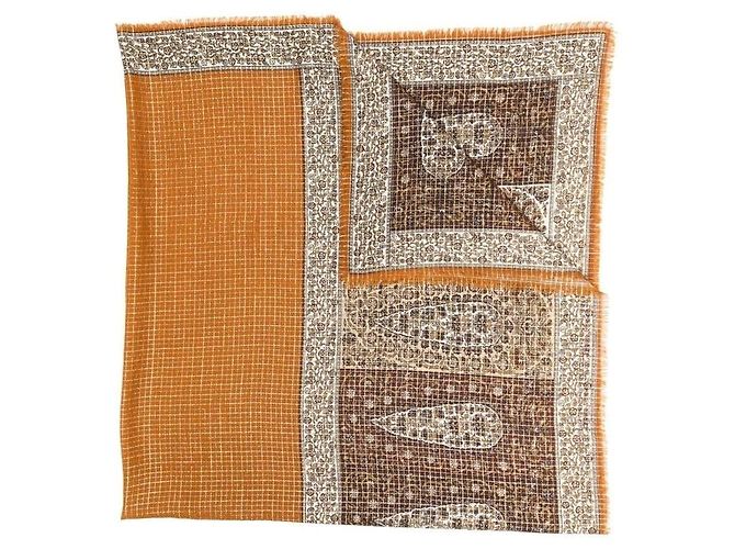 Yves Saint Laurent Sciarpa anni '70 Multicolore
