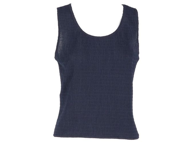 Giorgio Armani Top aus den 90ern Blau