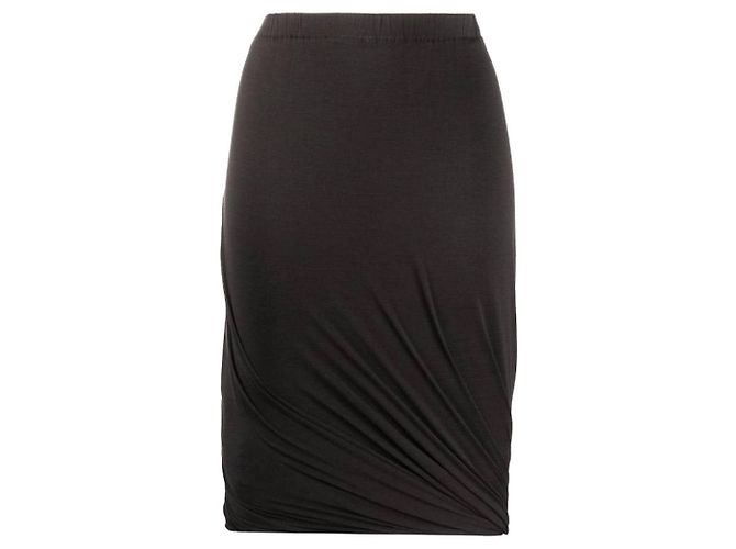 Lanvin Gonna anni '90 Brown