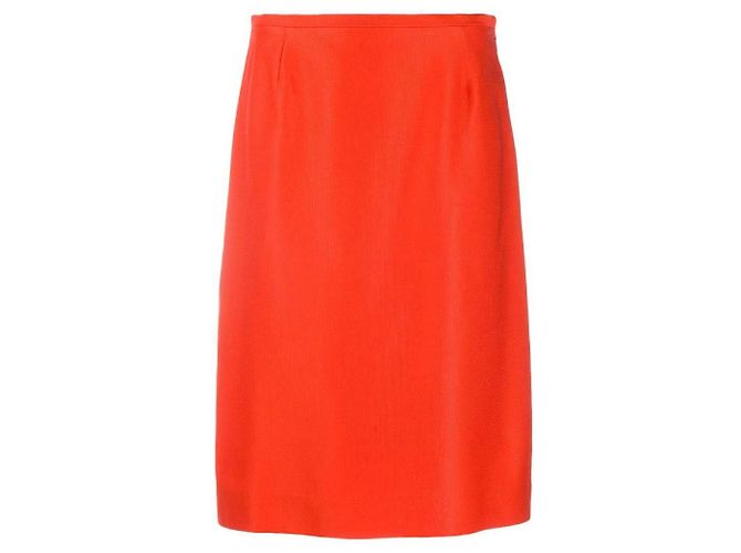 Jean Louis Scherrer Jean-Louis Scherrer Falda años 90 Naranja