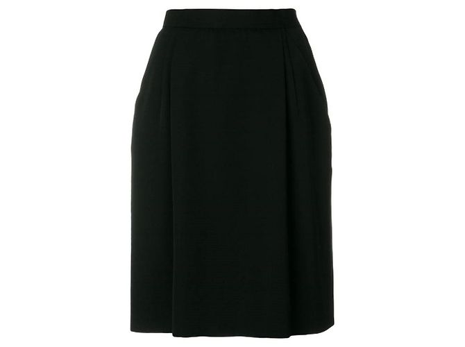 Yves Saint Laurent Gonna anni '90 Nero