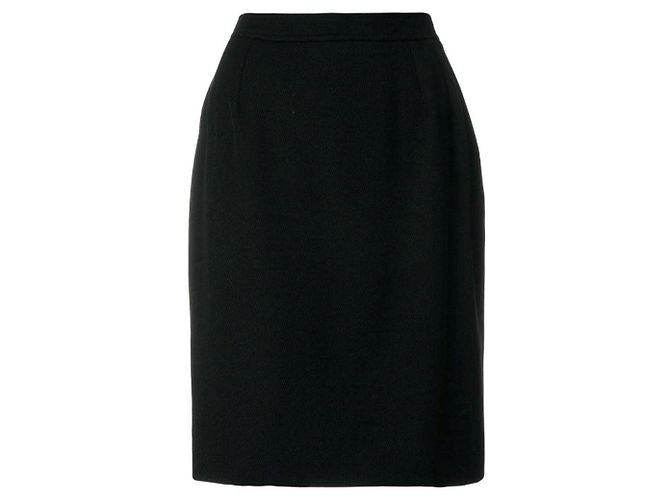 Yves Saint Laurent Gonna anni '90 Nero