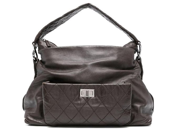Bolsas de Ombro Chanel para Mulheres Marrom