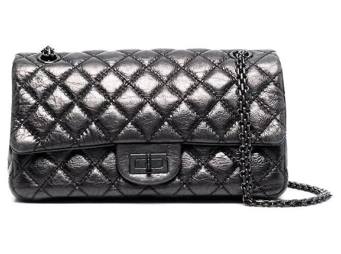 Borse a tracolla Chanel da donna Grigio