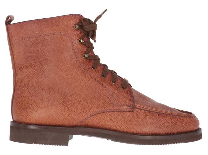 Autre Marque William Stivaletti anni '90 Brown