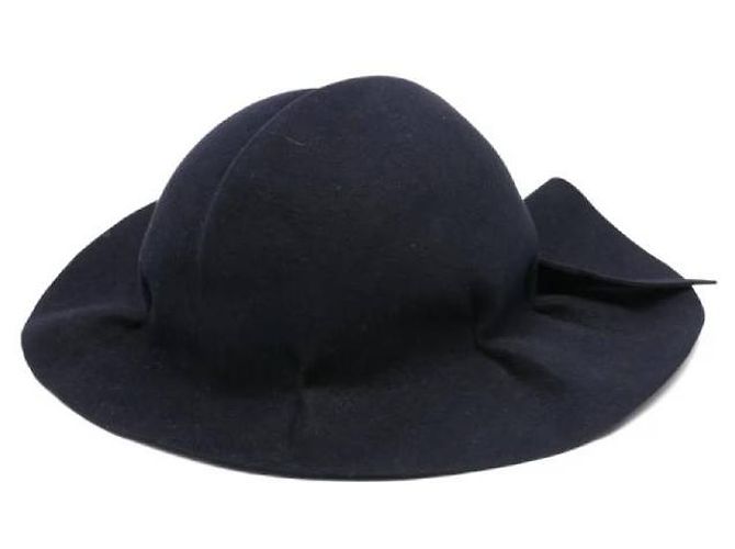 Autre Marque Marni Cappello anni '90 Blu navy