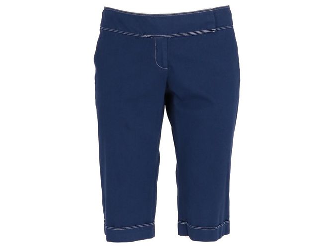 Autre Marque Bermudas Burberry de los años 2000 Azul