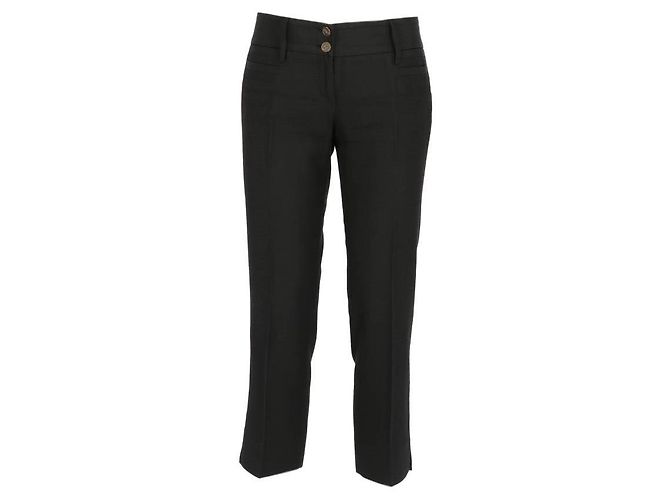 Dolce & Gabbana Capri-Hose aus den 2000ern Schwarz