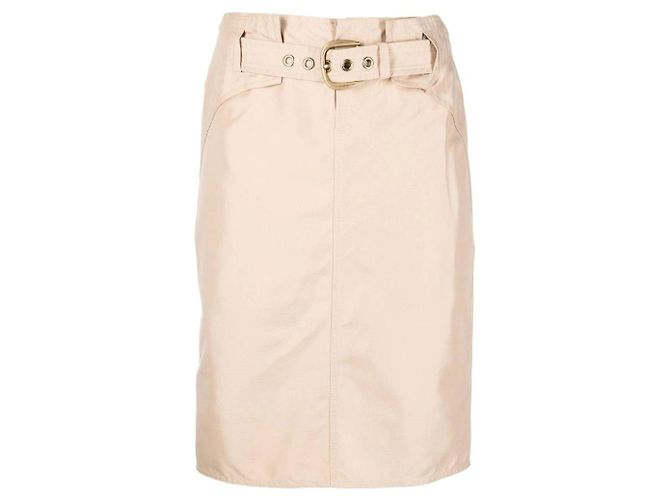 Gonna Gucci anni 2000 Beige