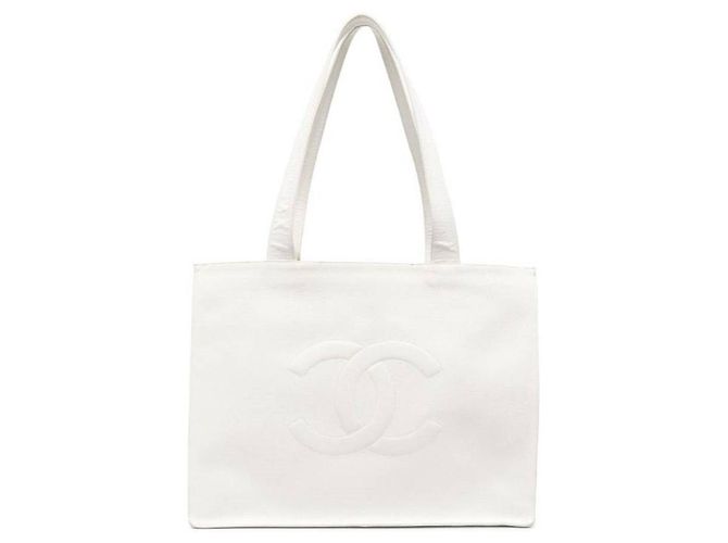 Bolsa Chanel anos 90 Branco