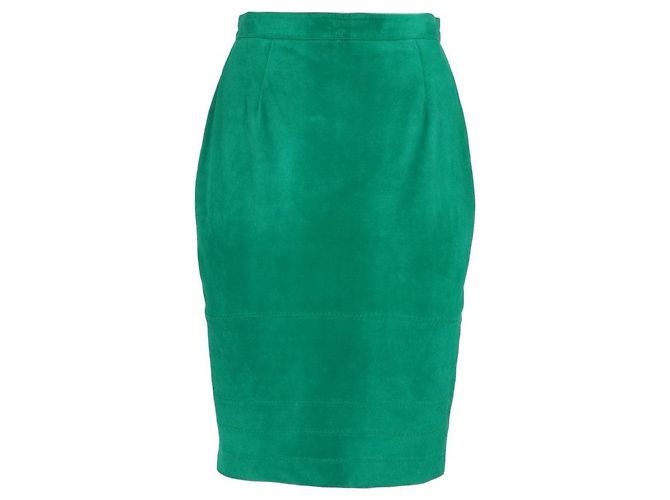 Hettabretz Gonna anni 2000 Verde