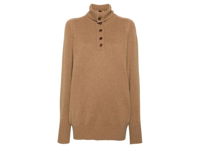 Chanel Pullover Beige aus Kamelhaar