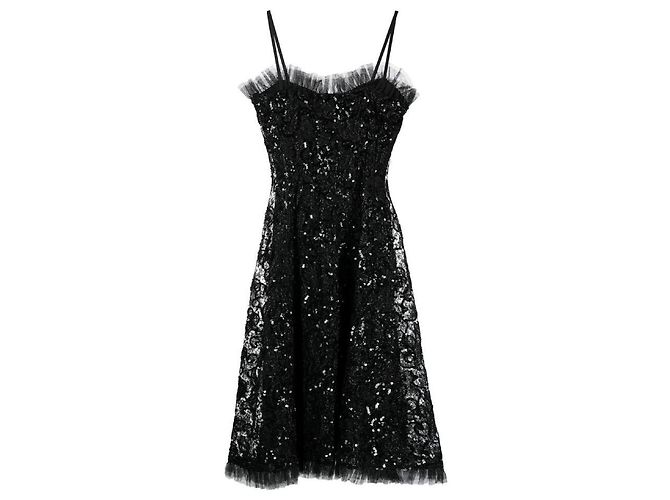 Yves Saint Laurent Kleid aus den 80ern Schwarz