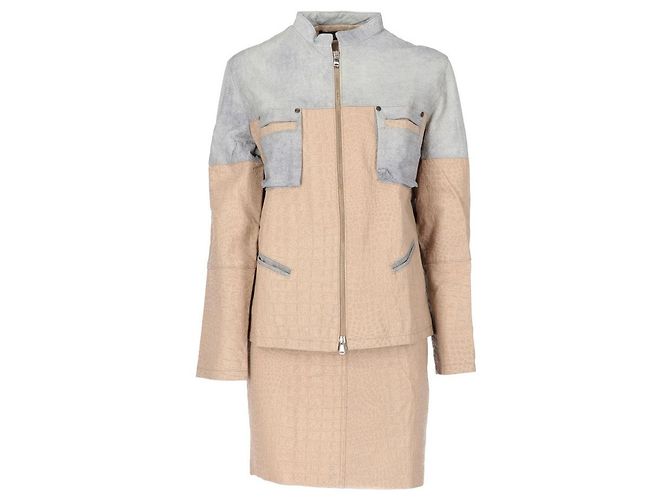Roberto Cavalli 2000s suit Beige