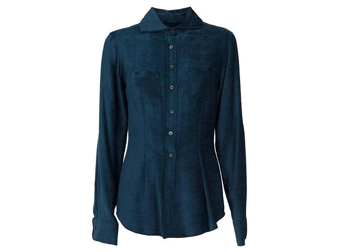 Camicia Romeo Gigli 90s Blu