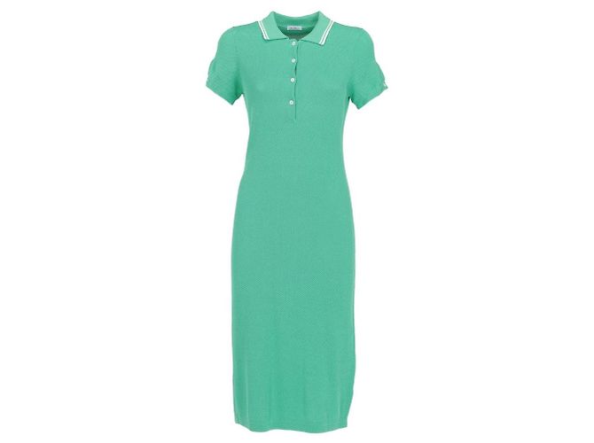 Vestido polo Malo de algodón verde