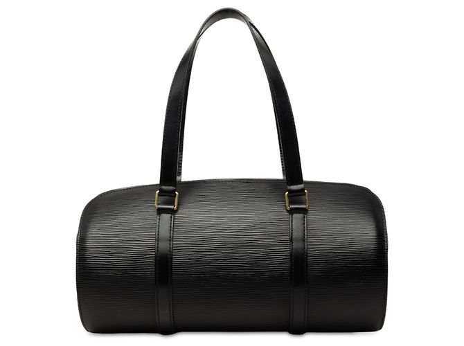 Borsa Louis Vuitton Epi Soufflot Nera Nero