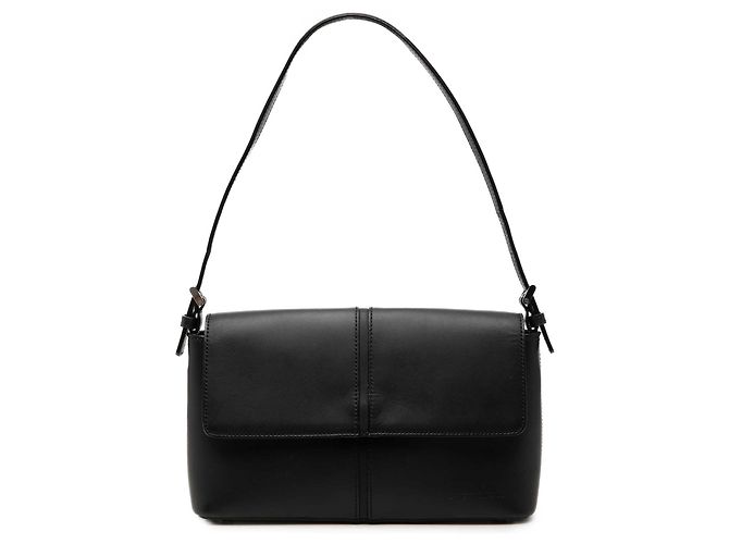 Borsa a tracolla Burberry in pelle nera Nero