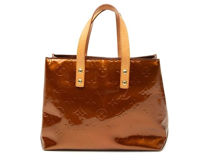 Louis Vuitton Monogram Vernis Reade PM Handtasche Braun