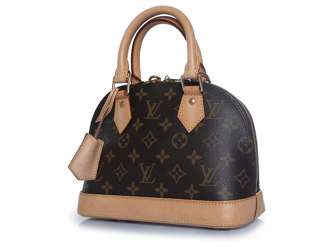 Louis Vuitton, Alma BB aus Monogram Canvas Braun