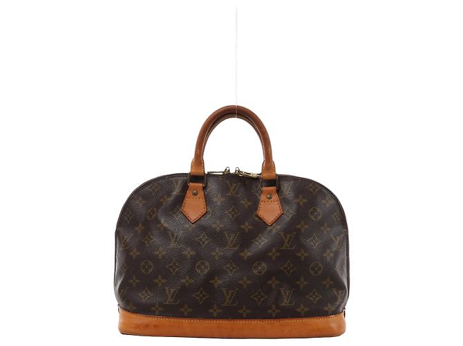 Bolsa de mão Louis Vuitton Alma PM Monogram Canvas em marrom M51130