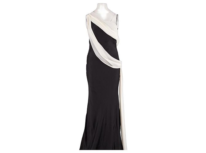 Autre Marque ARCINA ORI Weißes Kleid mit geradem Schnitt
