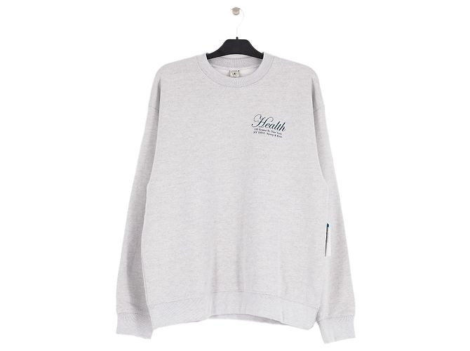 Autre Marque SPORTY & RICH Baumwollpullover Grau L