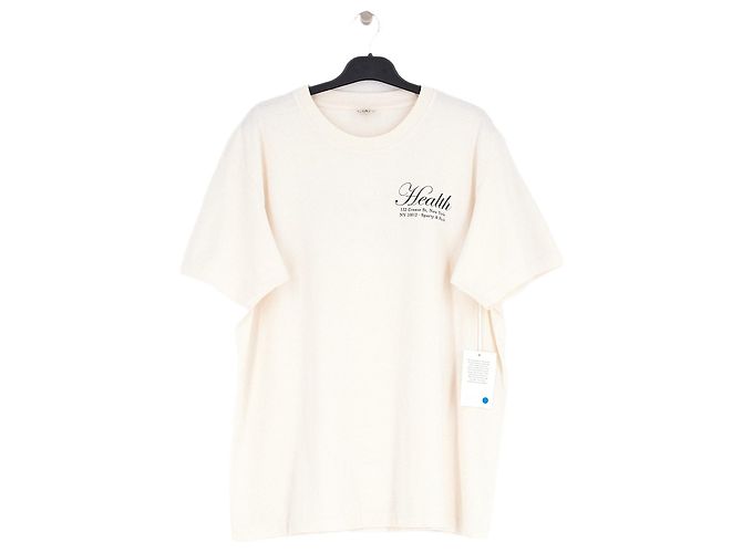 Autre Marque SPORTY & RICH White Cotton Tee L
