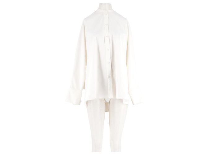 Autre Marque Top de algodão branco BOUGUESSA