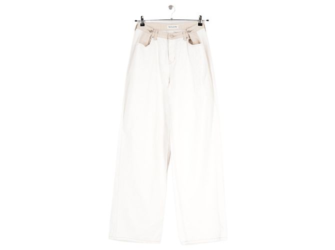 Autre Marque Vaqueros de algodón blanco THE FRANKIE SHOP