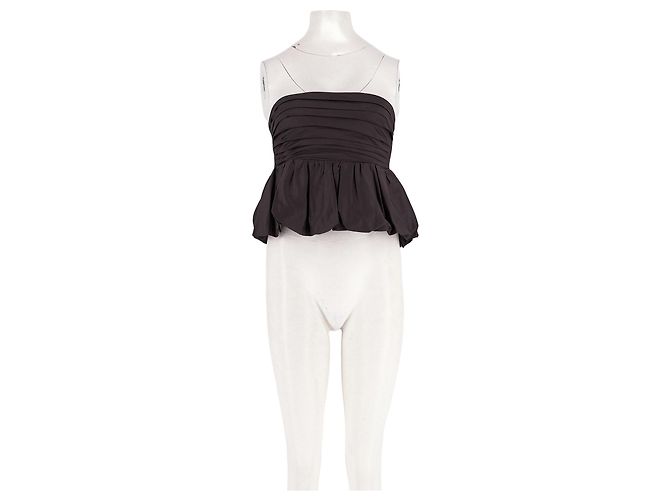 Autre Marque Top de algodón negro ROAME XS