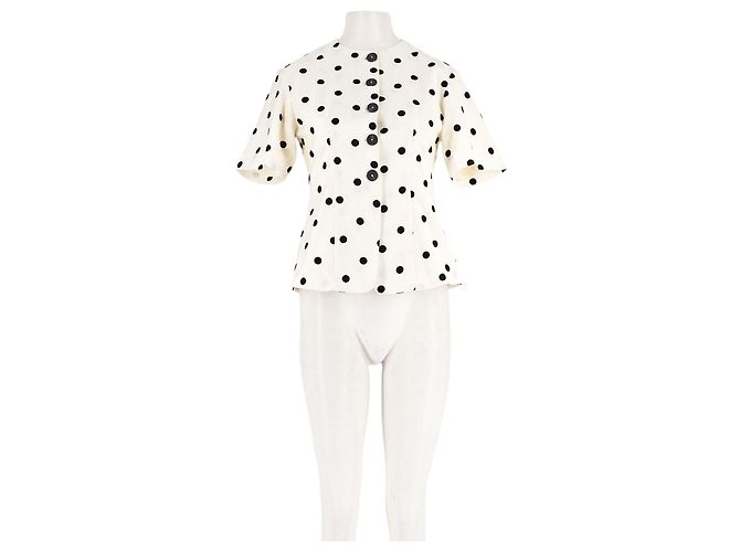 Autre Marque Top reto branco ROAME