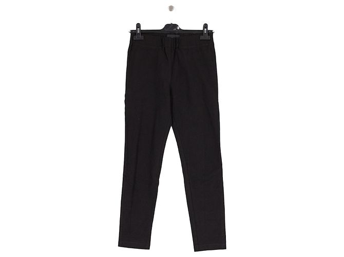 Joseph Pantalones negros de pierna recta
