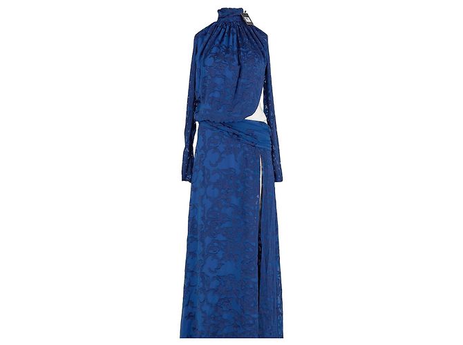 Autre Marque MUMA Langes blaues Kleid