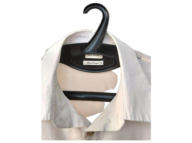 Paul Smith Baumwollhemd Beige XL