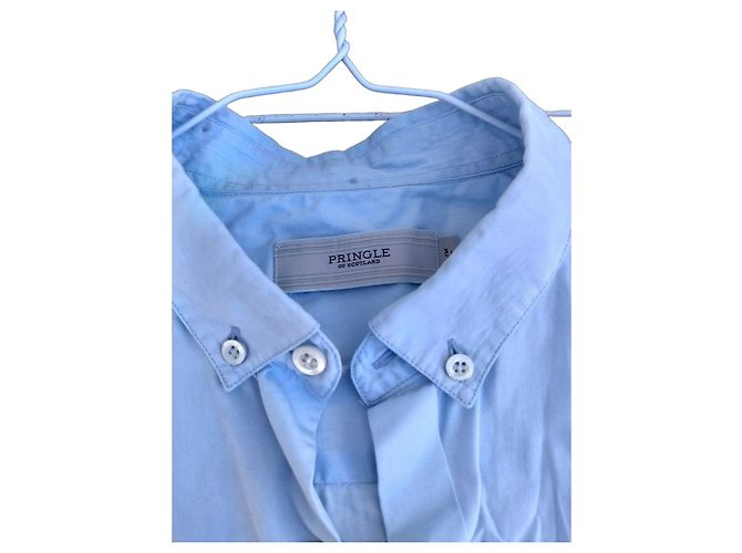 Camicia Pringle of Scotland Azzurro Blu