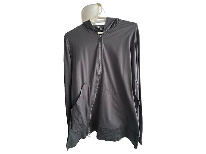 Y3 Y-3 Kapuzenjacke schwarz