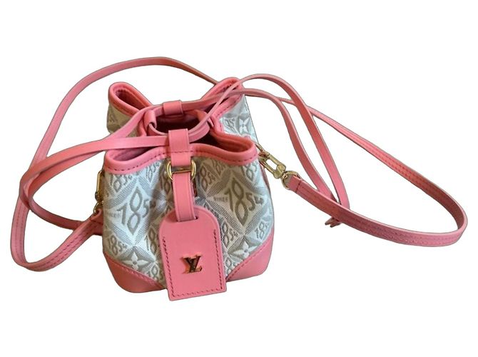 Noe Bolsa Louis Vuitton Noé Since 1854 Rosa Monograma