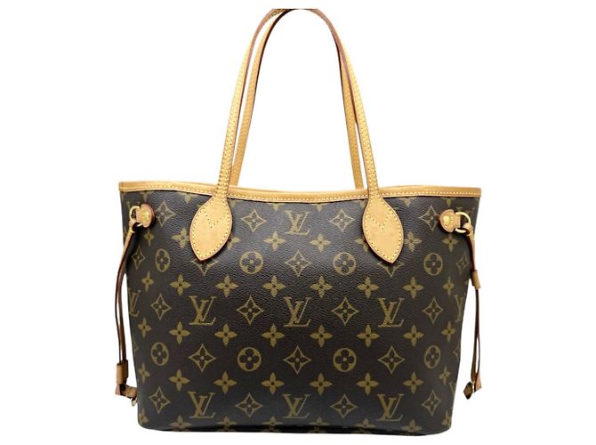 Louis Vuitton Monogram Neverfull PM Handtasche Tote Braun