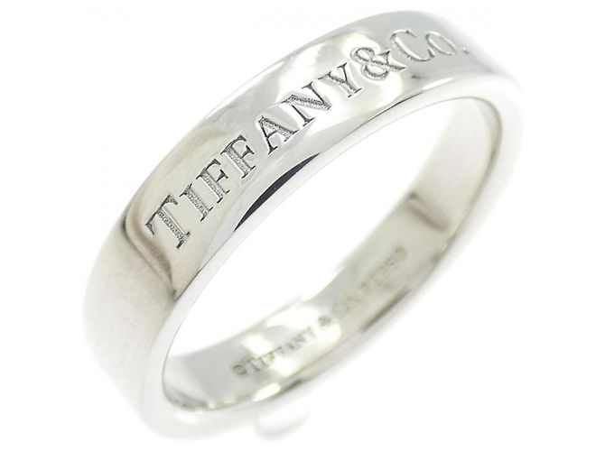Autre Marque Anillo Alianza Tiffany Platinum 950