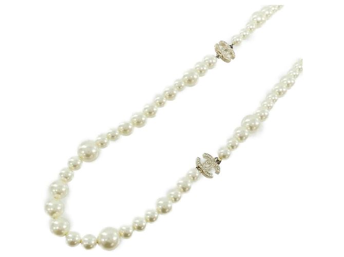 Collana Chanel 43119 Oro e Bianco D'oro