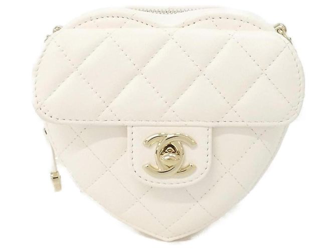 Timeless Bolsa de Ombro Chanel AP2784 Branco