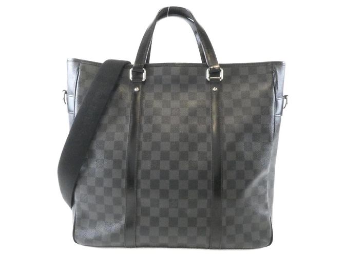 Borsa Louis Vuitton Damier Graphite Tadao Grigio antracite Damier ebene
