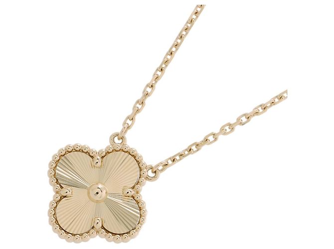 Collana Pendente Alhambra Van Cleef & Arpels D'oro