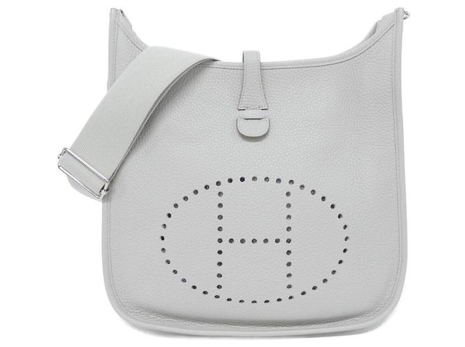 Hermès Bolsa de Ombro Hermes Evelyne 3 PM Bege