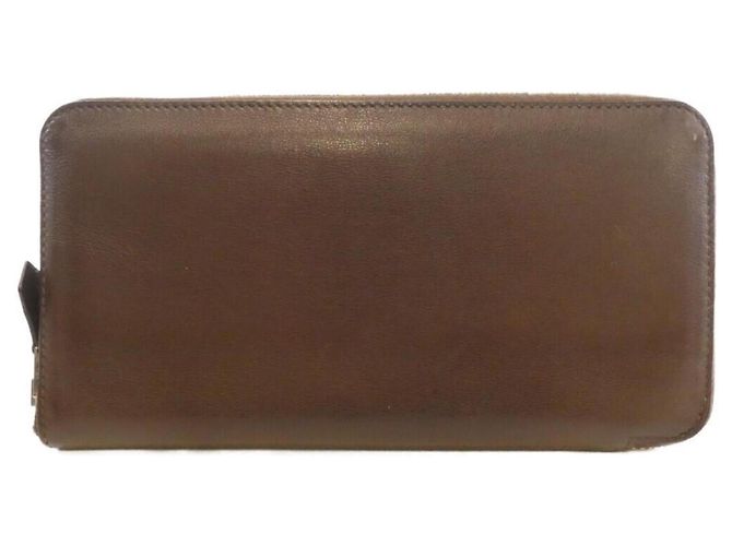 Hermès Hermes Azap Classic Bi-Fold Wallet Brown