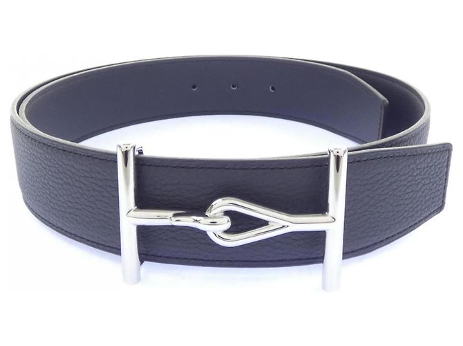 Hermès Ceinture réversible Hermes Jumbo 38mm Noir