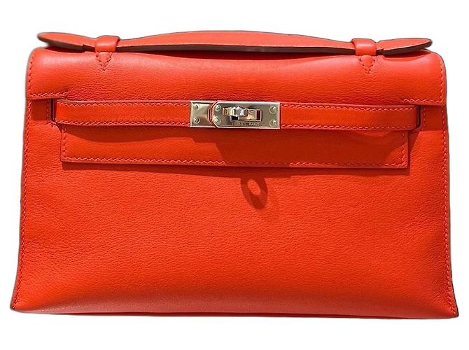 Hermès Mini Kelly Handtasche Orange